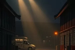 悬疑短片雾港回声的港口夜景封面